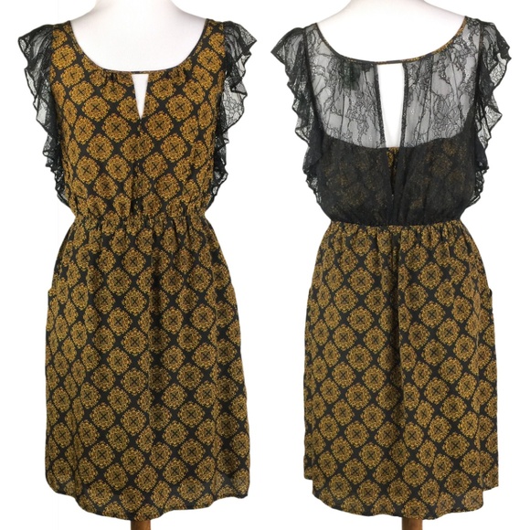 Anthropologie Maple Silk Dress - Picture 1 of 9